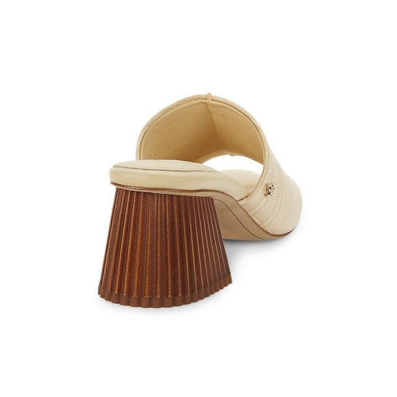 Sam‎ Edelman “Sonya Croc-Embossed Textured Faux” Leather Sandals NWT - Picture 3 of 11